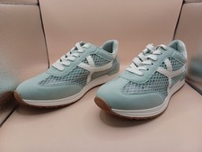 DV by Dolce Vita 'Joque' Black/White Leather & Mesh Retro Lace-Up Sneakers, Women's Size 10 — listing 3