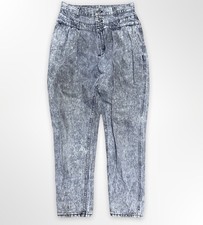 Vintage Lee High-Waisted Tapered Mom Jeans, Medium Wash Denim — listing 4