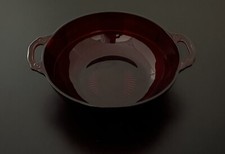 Anchor Hocking Royal Ruby 'Coronation' Depression Glass Berry Bowl Set (5 pieces) — listing 5