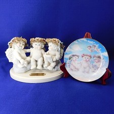 "The Flying Lesson" Cherub Musical Snow Globe, Limited Edition