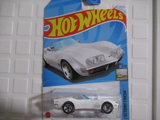 Hot Wheels 1958 Corvette Coca-Cola Series Die-Cast Car (White with Blue Flames) — listing 6