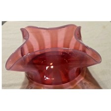 Fenton Hand-Painted Scenic Fairy Lamp with Trees, Two-Piece Dome & Base — listing 2
