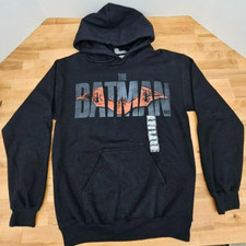 Batman Logo Two-Tone Pullover Performance Hoodie Small — listing 3