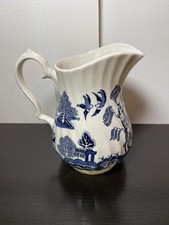 Vintage Blue Willow Transferware Small Milk Jug / Creamer — listing 6