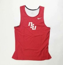 Nike Team Running Singlet Tank Top with 'NSU' Logo