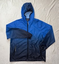 New Balance Hooded Windbreaker Jacket with Blue Ombré Gradient — listing 2