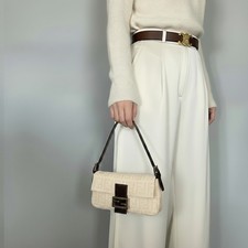 Fendi Zucca Mamma Baguette Shoulder Bag Brown Canvas — listing 5