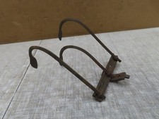 Antique Walk-Behind Push Cultivator / Garden Plow with Curved Steel Tines, listing 3