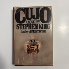 Cujo by Stephen King, Viking Press First Edition (1981)