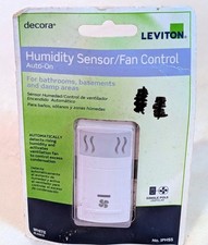 Leviton IPHS5 Decora Humidity Sensor & Fan Control Switch, White — listing 4