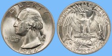 1944 Washington Silver Quarter (90% Silver) — listing 3