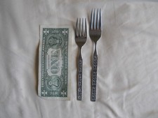 Vintage Ornate Floral Pattern Stainless Steel Tablespoon — listing 3
