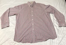 L.L. Bean Traditional Fit Men's Plaid Cotton Button-Down Shirt, Size M-Tall — listing 4