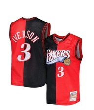 Mitchell & Ness Allen Iverson Philadelphia 76ers 2000-01 Hardwood Classics Swingman Jersey #3 Black — listing 2