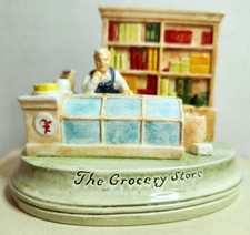 Sebastian Miniatures "The Grocery Store" Hand-Painted Figurine by Prescott Baston — listing 4