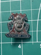 Vintage US Army 14th Infantry Regiment DUI Crest Pin 'Baptized By Fire' — listing 2