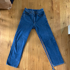 Vintage Medium Wash Straight-Leg Denim Jeans Levi's — listing 5