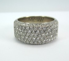 Pavé Cluster Dome Ring with Diamond Accents, Size 7 — listing 6