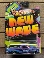 Hot Wheels Chevy El Camino Style Diecast Car with Blue Wheels and Graphics — listing 2