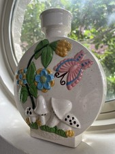 Sculptural Ceramic Mushroom Cluster Vase in Matte White — listing 5