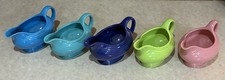 Fiesta Gravy Boat / Sauce Boat with Under-Plate Tray in Persimmon — listing 3