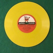 Golden Records 1949 Yellow Vinyl 78 RPM Children's Record #21 - Camptown Races / Clementine