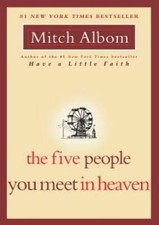 The Five People You Meet in Heaven by Mitch Albom, First Edition Hardcover — listing 3