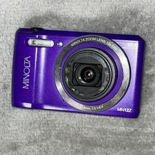 Minolta MN12Z 20MP HD Digital Camera with 12x Optical Zoom, Black