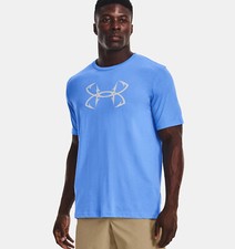 Under Armour Fish Graphic T-Shirt Men's XL Light Blue — listing 3