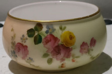 Royal Worcester Blush Ivory Shell-Form Dish with Hand-Painted Florals — listing 4