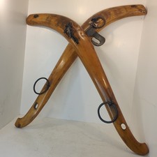 Antique Primitive Wooden Horse Hames / Yoke Collar Harness Piece — listing 5