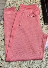 MICHAEL Michael Kors Gray Heather Drawstring Sweatpants / Joggers, Size M — listing 5