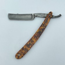 Antique Straight Razor with Wood Scales, Maker Unknown — listing 6