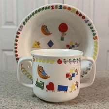 Lenox 'Teacher's Pets' 3-Piece Child's Dinnerware Set (ABC Plate, 123 Bowl, Z Cup) — listing 5