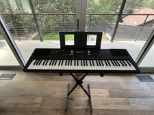 Yamaha PSR-EW310 76-Key Portable Digital Keyboard, Black, with Music Stand, Power Adapter, Note Strip & Manuals — listing 5
