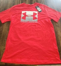 Under Armour Youth Boston Red Sox HeatGear 1/4 Zip Pullover, Size YLG