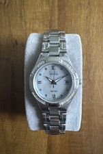 Citizen Eco-Drive Women's Diamond Watch, Model EW2460-56A, Mother-of-Pearl Dial, listing 5
