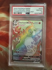 Pokemon Charizard VMAX Rainbow Secret Rare Champion's Path 074/073 — listing 6