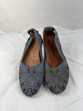 Spring Step Tan Perforated Leather Slip-On Loafer Flats, EU 40 — listing 2