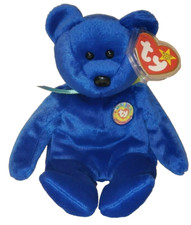 Ty Beanie Baby 'Clubby' Blue Bear (pair) — listing 5