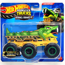 Hot Wheels Monster Trucks Shark Wreak Die-Cast 1:64 Monster Truck (Green/Pink) — listing 3