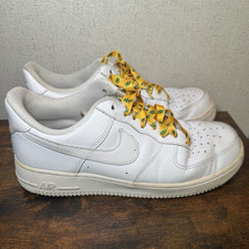 Nike Air Force 1 Low White/Yellow/Black/Green Sneakers — listing 4