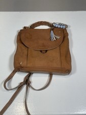 Brown Faux Leather Backpack — listing 4