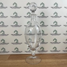Clear Glass Wine Decanter with Wide Base and Flared Neck — listing 6