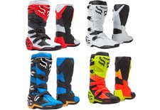 Fox Racing Comp 5 Motocross Boots, Men's Size 14, Black — listing 3