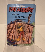 Vintage Fat Albert and the Cosby Kids PVC Figure - Fat Albert (Carded) — listing 3