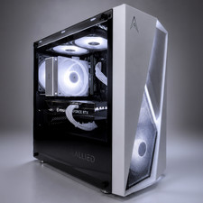 Custom Gaming PC Desktop RTX 3060 Ti Ryzen 5 5500 RGB Tower