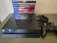 Sony PlayStation 4 500GB Console Bundle with 3 Controllers and 2 Games
