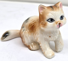 Set of 3 Vintage Bone China Cat Collectible Thimbles — listing 3