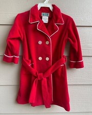 Vintage Tom & Jerry Toddler Robe, Blue Foulard Print with Red Piping, Size T3 — listing 6